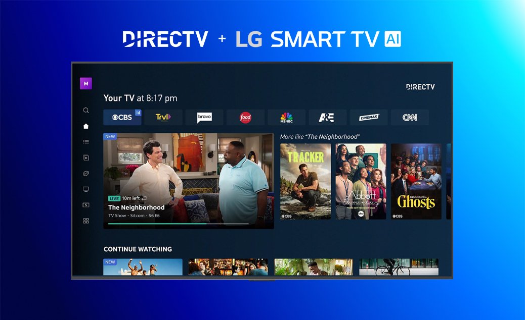 Smart TV Streaming Interface